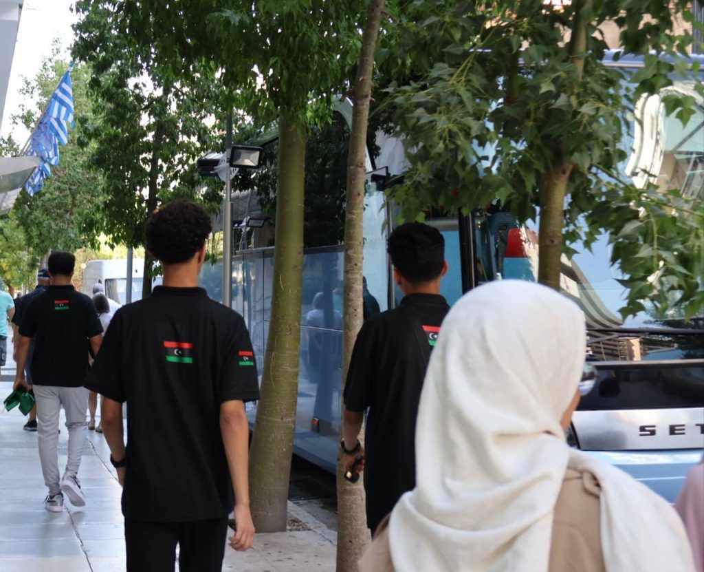 Team Libya Arrives in Athens for the Global Robotics Olympics 2024