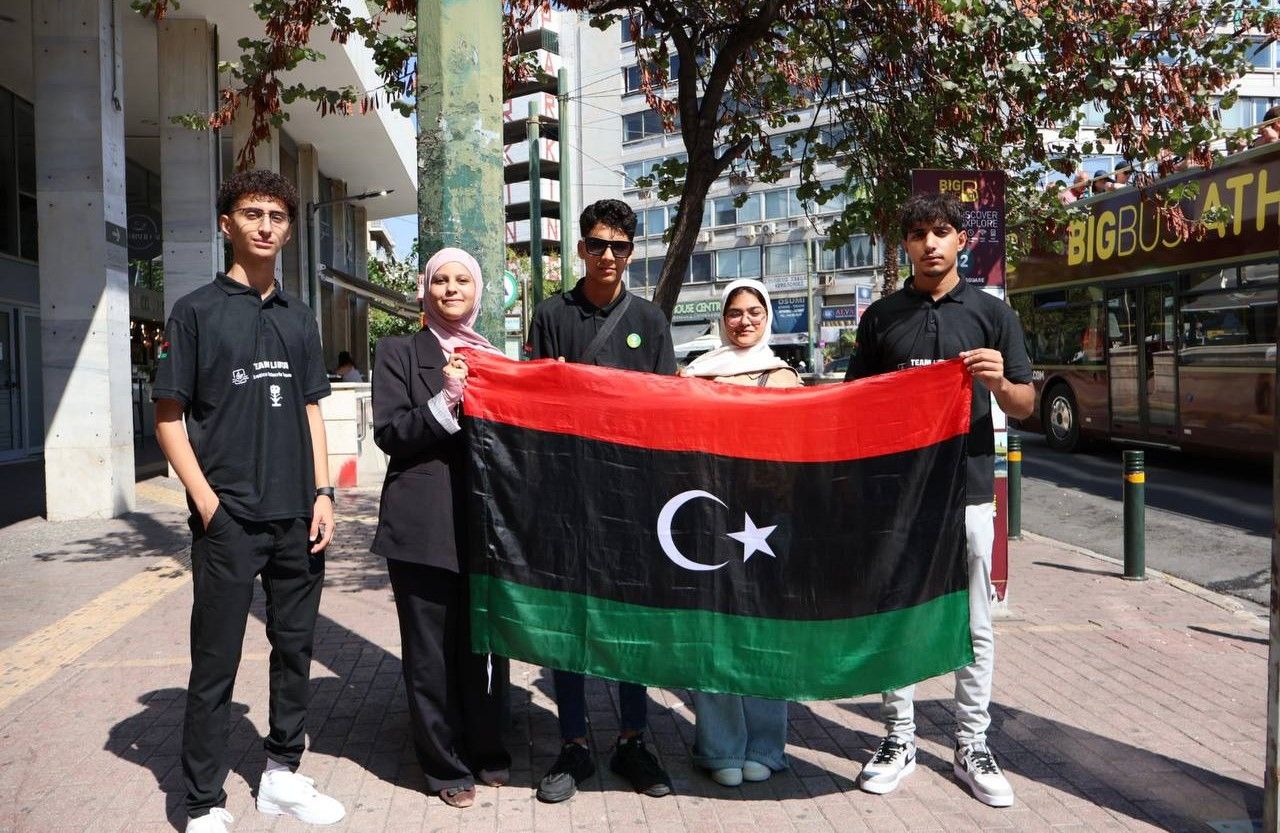 Team Libya Arrives in Athens for the Global Robotics Olympics 2024